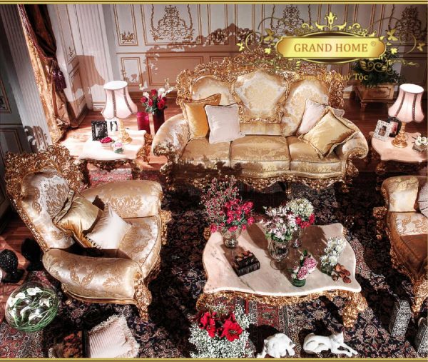 Đôn Sofa phong cách cổ điển - Ảnh 2